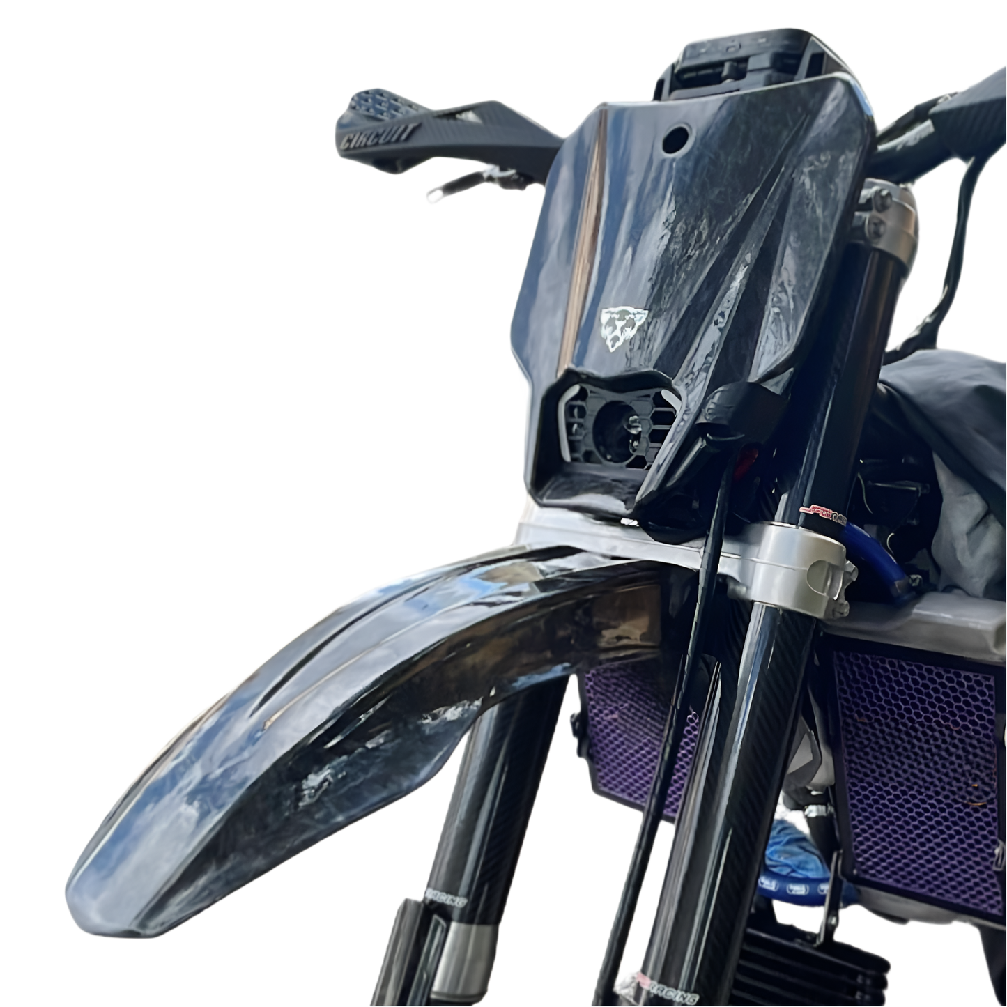 Bundle Tabella + Parafango Carbon fiber TM