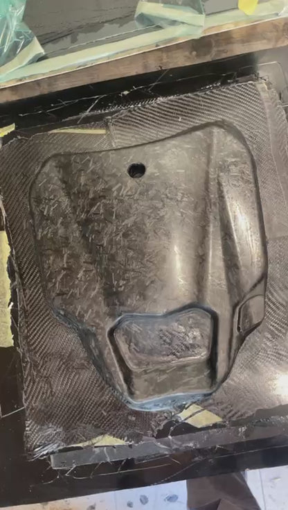 Bundle Tabella + Parafango Carbon fiber TM