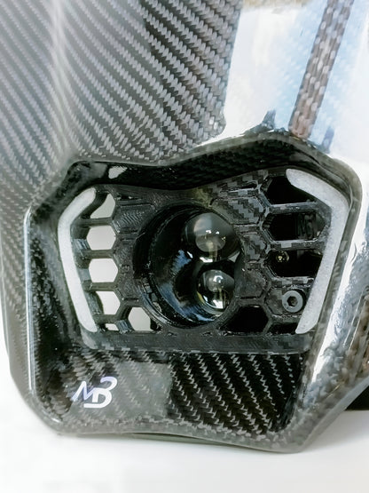 Bundle Tabella + Parafango Carbon fiber TM