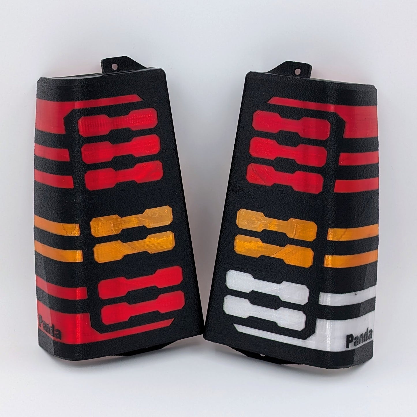 Coppia Cover Stop Moderni "Pixel" per Fiat Panda 141