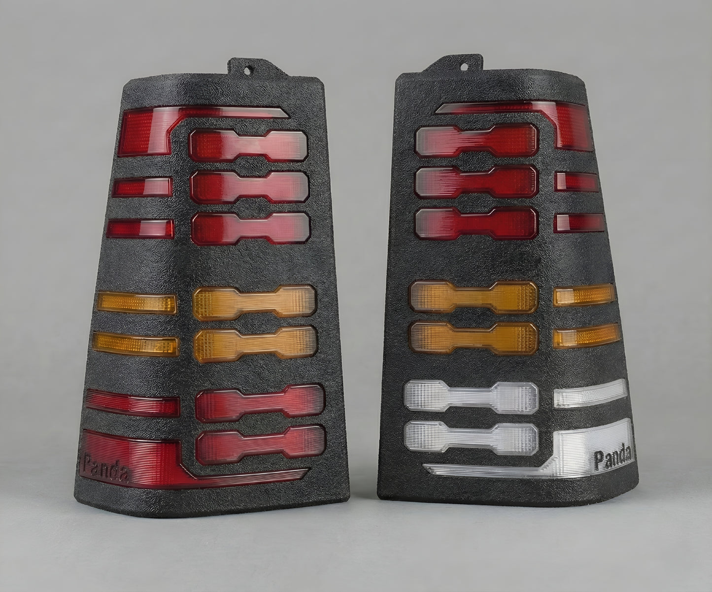 Coppia Cover Stop Moderni "Pixel" per Fiat Panda 141