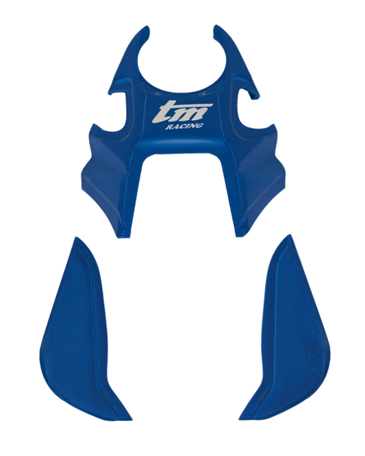 Cover Serbatoio Blu per TM Racing (2008-2014) - Restyling Anti-Ingiallimento