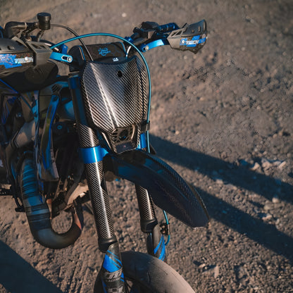 Bundle Tabella + Parafango Carbon fiber TM