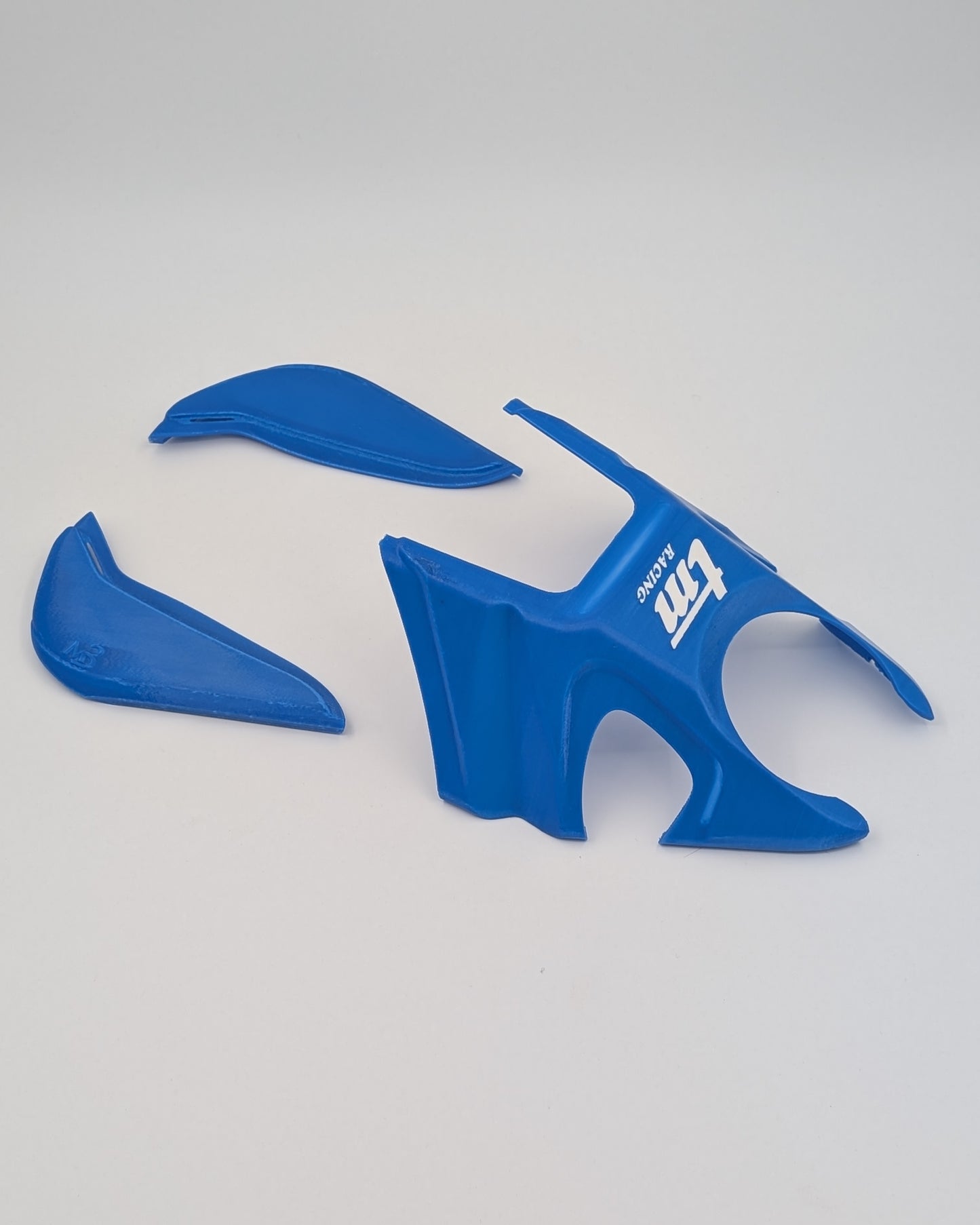 Cover Serbatoio Blu per TM Racing (2008-2014) - Restyling Anti-Ingiallimento