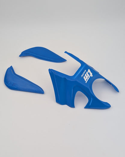 Cover Serbatoio Blu per TM Racing (2008-2014) - Restyling Anti-Ingiallimento